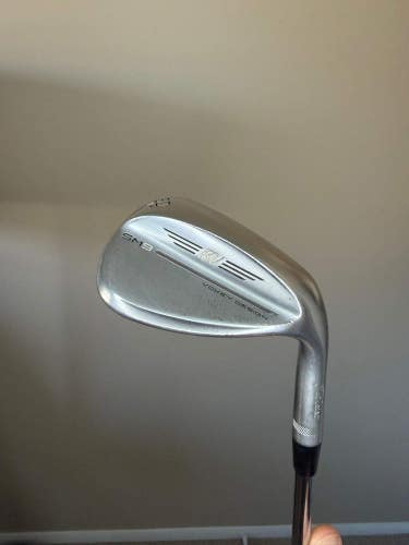 Titleist Vokey SM9 Tour Chrome LW 60/8 KBS Tour V Extra Stiff Flex 35.5 NICE