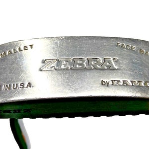 RAM Golf Zebra Face Balanced Mid-Mallet Putter Right-Handed Steel 35" New Grip