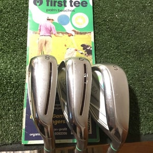 Taylormade Ladies Kalea Irons Set (8-9-SW) 45g SlimTech Graphite Needs New Grips