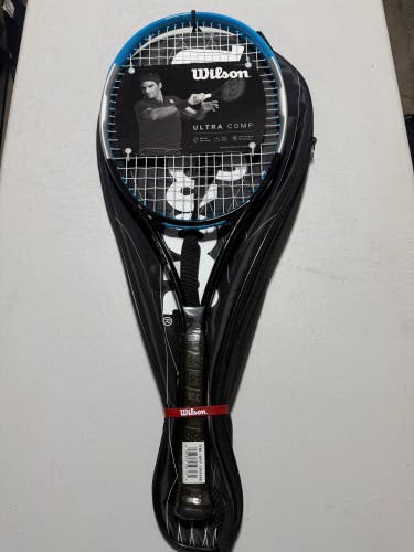 Wilson Ultra Comp Tennis Racquet Racket Grip size 3 4-3/8 16x20 103" w/ Cary Bag