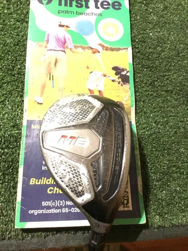 Taylormade M6 19* 3 Hybrid Regular Fujikura Atmos 6R Graphite Shaft (40.5)