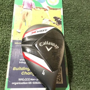 Callaway XHOT 22* 4 Hybrid Seniors H-60g Graphite Shaft (39.5)