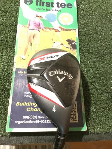 Callaway XHOT 22* 4 Hybrid Seniors H-60g Graphite Shaft (39.5)