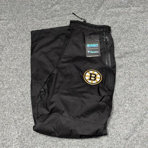 Boston Bruins NHL Fanatics Authentic Pro Skate Rink Pants Men's Black Sz Sm