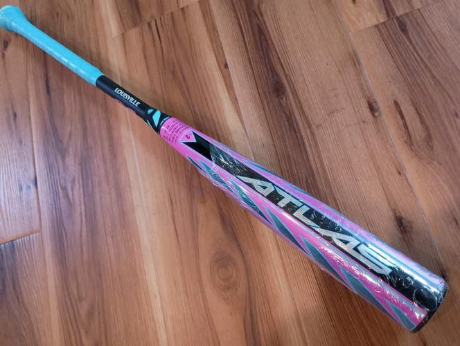 USED 2026 Louisville Slugger ATLAS HYBRID PINK 32/29 (-3) BBCOR HY Baseball Bat