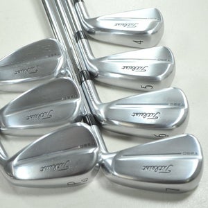 Titleist T250 2025 4-PW Iron Set Stiff Flex RH Project X LZ 6.0 Steel # 212499