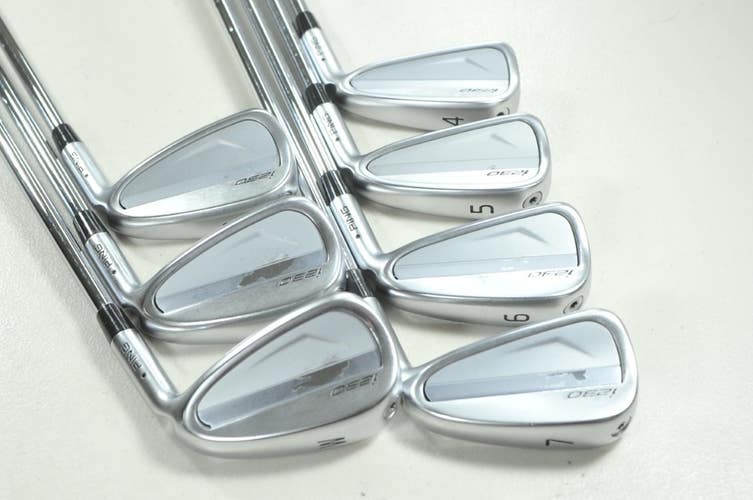 Ping i230 4-W Iron Set Stiff Flex Black Dot Right NS Pro Modus3 Steel # 212540