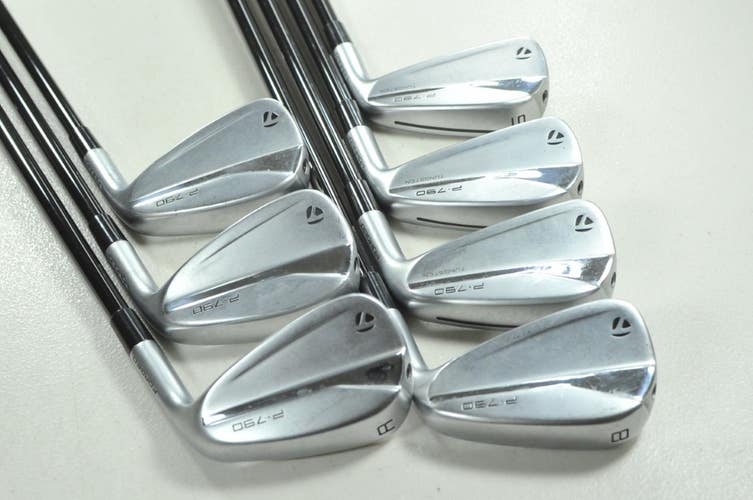 TaylorMade P790 2021 5-PW,AW Iron Set Stiff Flex Right MMT 105 Graphite # 212259
