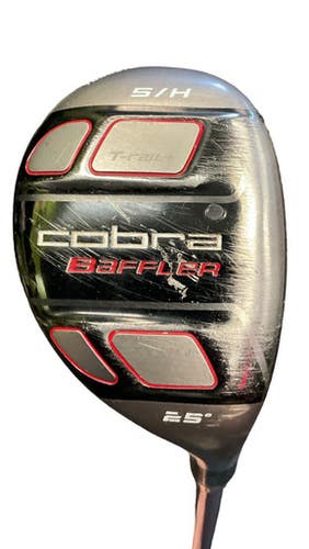 Used Cobra BAFFLER T-RAIL+ Mens Hybrid Club RH 5 Hybrid 11859-S000028793
