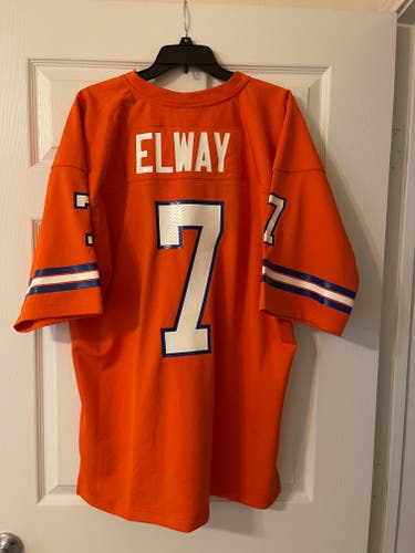 Denver Broncos 1984 John Elway Mitchell & Ness Home Jersey size 48/XL