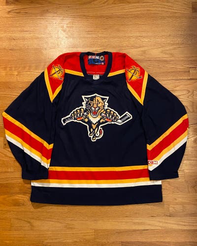 Vintage Florida Panthers Broken Stick Hockey Jersey