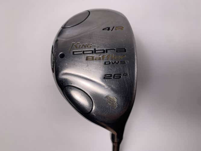 Cobra Baffler DWS 2008 4 Hybrid 26* Aldila NV HL 60g Senior Graphite Mens RH
