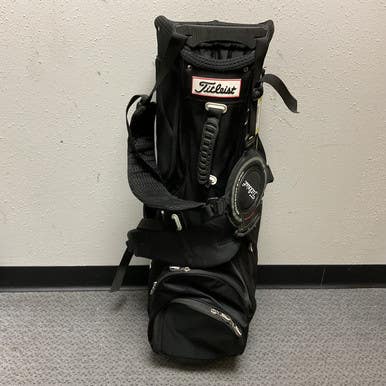 Used Titleist EZ FIT CARYY Mens Stand Bag Black 11855-S000199903