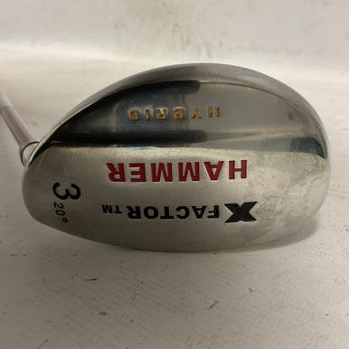 Used X-Factor HAMMER Mens Hybrid Club RH 3 Hybrid 11855-S000199933