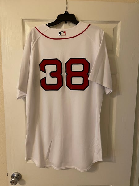 Boston Red Sox Curt Schillings Number 38 Authentic Home Jersey size 48/XL