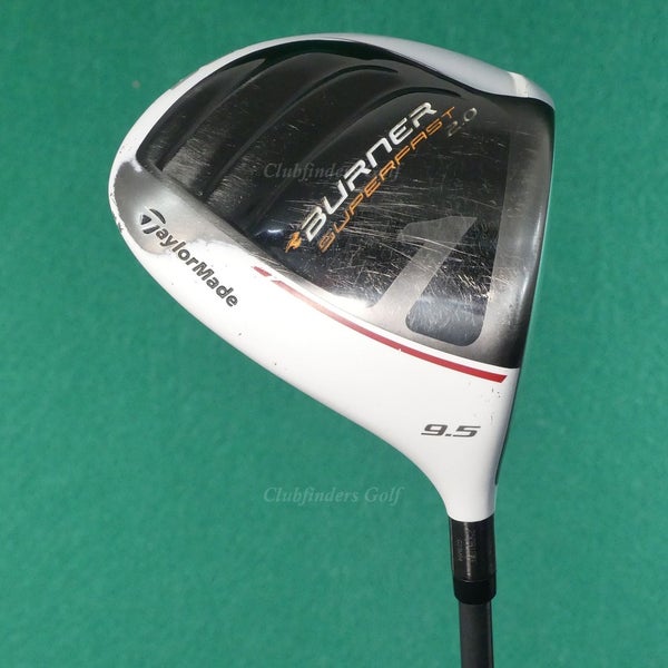 TaylorMade Burner Superfast 2.0 9.5 Driver Factory REAX 4.8 Graphite Stiff