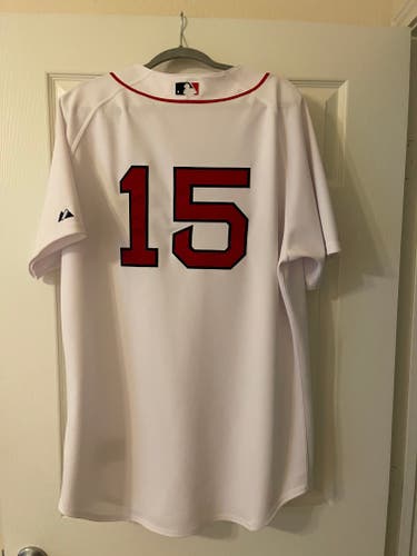 Boston Red Sox Dustin Pedroia 15 Authentic Home Jersey in size 48/XL