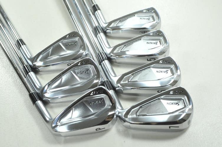 Srixon ZXi5/ZXi7 Combo 4-PW Iron Set Stiff Flex Right Project X LZ Steel #212502