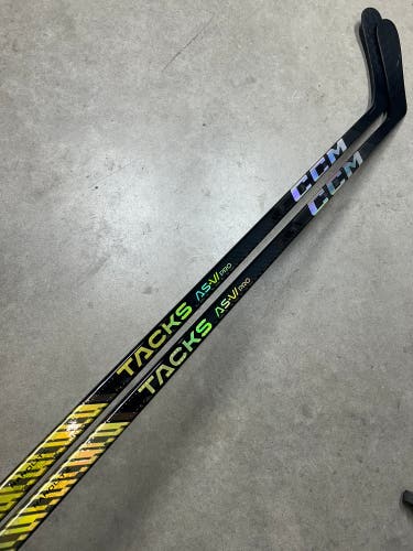 2 Pack 75 Flex P29 Senior CCM Tacks AS-VI Pro Left Hand Hockey Stick Pro Stock (New)