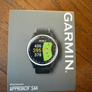New Garmin Approach S44 GPS Smart  Golf Watch