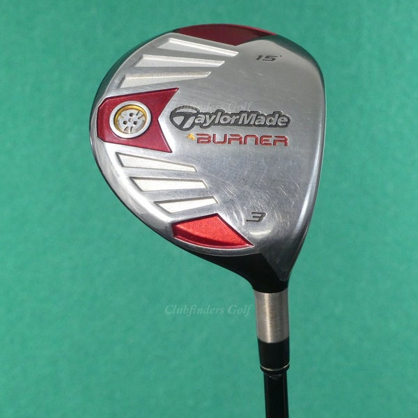 TaylorMade Burner 2007 Fairway 15 3 Wood REAX Superfast 50g Graphite Regular