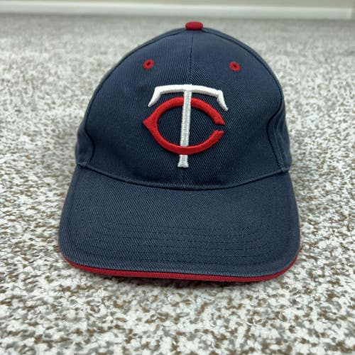 Minnesota Twins Hat Cap Strap Back Mens One Size Blue MLB Baseball Sports Casual