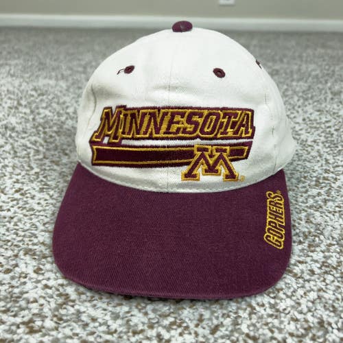 Minnesota Golden Gophers Hat Cap Strap Back One Size NCAA Football College Logo