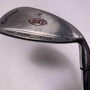 Callaway S2H2 Lob Wedge LW 60* True Temper Memphis "10" Regular Steel Mens RH