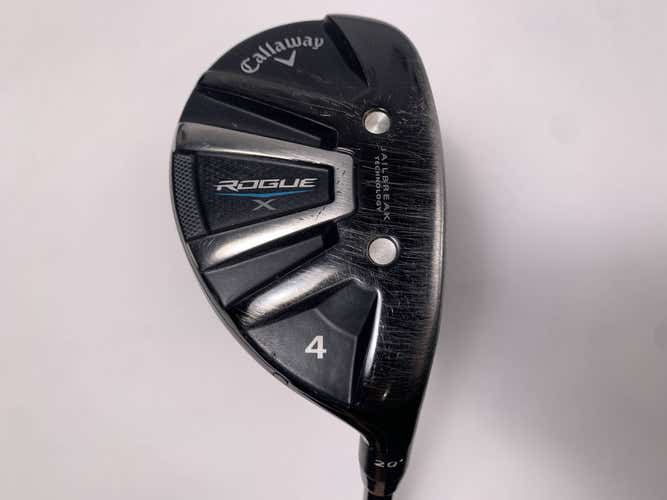 Callaway Rogue X 4 Hybrid 20* Aldila Synergy 60g Regular Graphite Mens RH