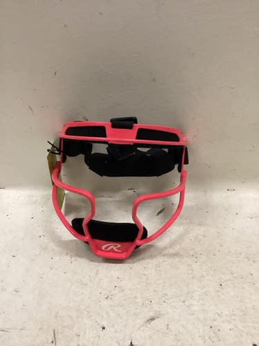 Used Rawlings HI-VIZ BB/SB Fielders Mask Pink One Size 11725-S000497360
