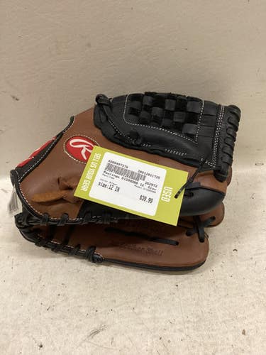 Used Rawlings D1200DBB BB/SB Glove RH Throw Brown 12" 11725-S000497378