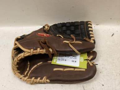 Used Rawlings RBG36BC BB/SB Glove RH Throw Brown 12 1/2" 11725-S000497429