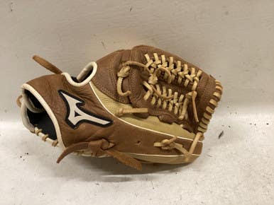 Used Mizuno GFN 1200B4 BB/SB Glove RH Throw Chocolate And Almond 12" 11725-S000497575