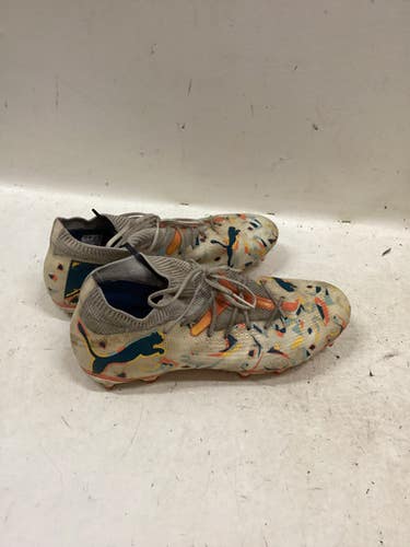 Used Puma Soccer Cleats White Senior 8.5 11725-S000498668