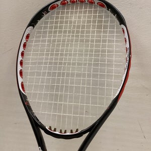 Used Prince O ZONE SEVEN Adult Tennis Racquet Red 4 1/4" 11725-S000498733