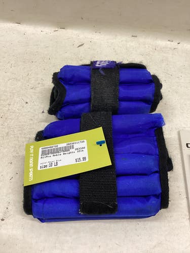 Used Ankle Weights Royal Blue 10 lb 11725-S000498720