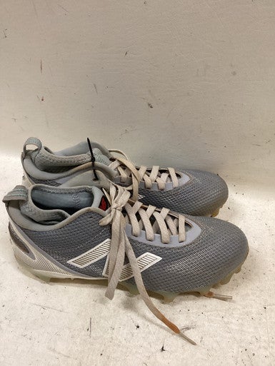 Used New Balance LAX Cleats Mens Grey Senior 8 11725-S000498739