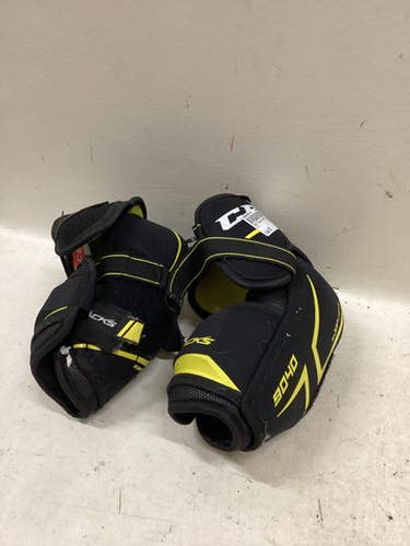 Used CCM TACKS 9040 Senior Elbow Pads SM 11725-S000498783
