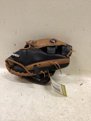 Used Franklin 4809 BB/SB Glove T-ball Green 9 1/2" 11725-S000498345