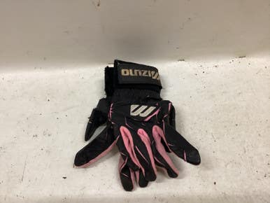 Used Mizuno FINCH BB/SB Batting Gloves Pink SM 11725-S000498427