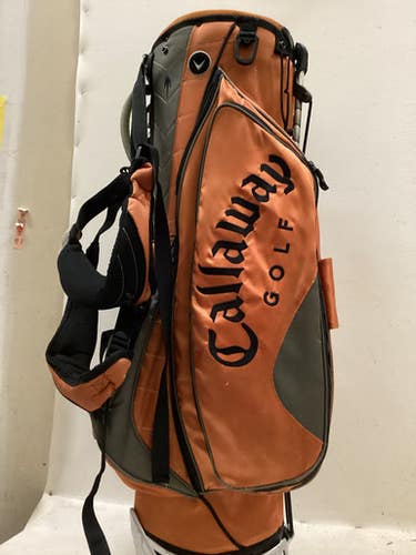 Used Callaway WARBIRD X Mens Stand Bag Orange 11725-S000498449