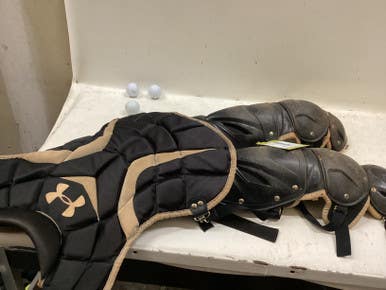 Used Under Armour CATCHERS SET Catchers Chest Protector Black Junior 11725-S000498544