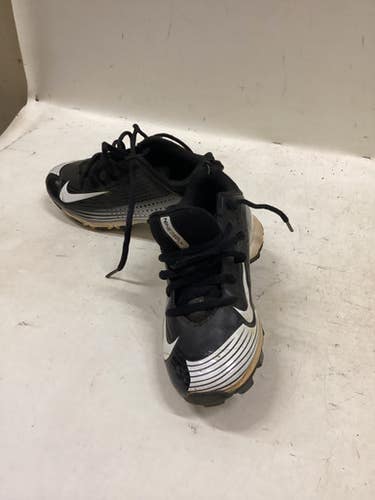 Used Nike BSBL BB/SB Cleats Black Youth 12.0 11725-S000497276