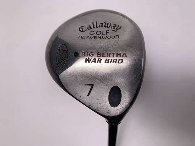Callaway Big Bertha Warbird 7 Fairway Wood 21* RCH 96 Regular Graphite Mens RH