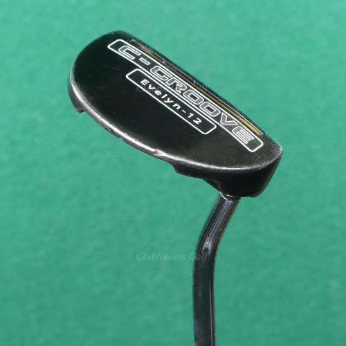 Yes! Golf C-Groove Evelyn-12 Single-Bend 34" Putter Golf Club w/ Super Stroke