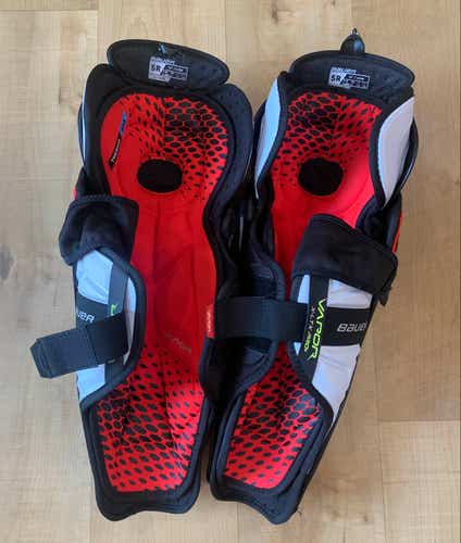 Senior Bauer Vapor XLTX Pro+ 16" Shin Pads (Used)
