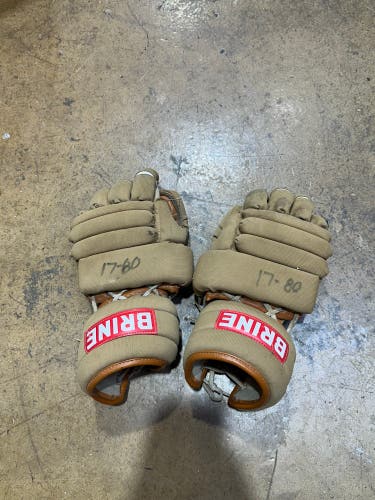 Vintage Brine L-35 Lacrosse Gloves