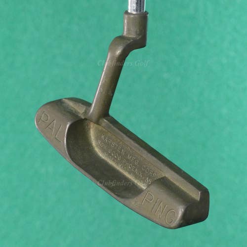 Ping Pal Manganese Bronze 85020 Plumbers-Neck 34" Putter Golf Club Karsten