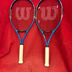 New, Tennis Racquets: Wilson Tour Slam. Grip 4 3/8, head size: 110” Two racquets