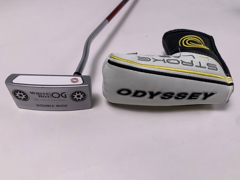 Odyssey White Hot OG 23 Double Wide Putter 34" Mens RH HC
